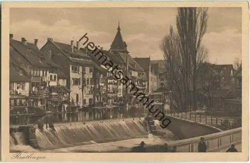 Reutlingen - Klein Venedig - Verlag Gebr. Metz Tübingen 20er Jahre