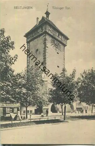 Reutlingen - Tübinger Tor - Verlag Richard Fischbach Reutlingen