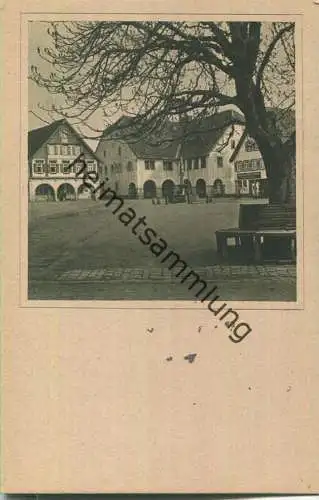 Freudenstadt - Rathaus - Verlag der Werkstätte A. Lazi Freudenstadt