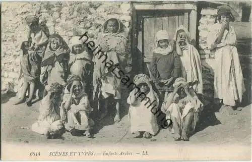 Scenes et Types - Enfants Arabes