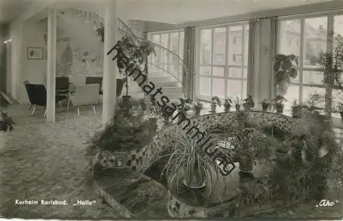 Ottobeuren - Kurheim Karlsbad - Halle - Foto-AK - Verlag Foto-Kohlbauer Pfronten gel. 1958