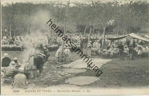 Scenes et Types - Marche aux Moutons