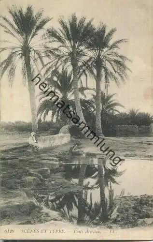 Scenes et Types - Puits Artesien