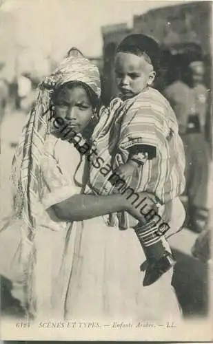 Scenes et Types - Enfants Arabes