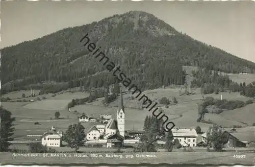 St. Martin bei Hüttau - Foto-AK - Verlag P. Ledermann Wien gel.