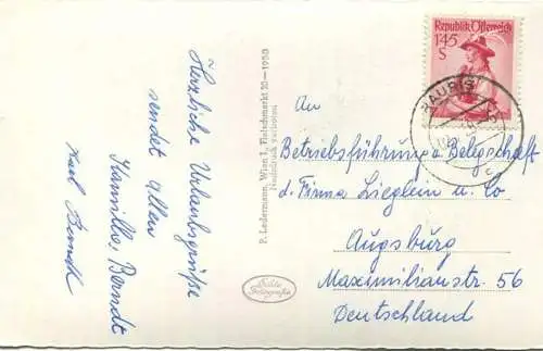 Rauris - Foto-AK - Verlag P. Ledermann Wien gel. 1958