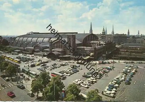 Hamburg - Hauptbahnhof - AK Grossformat