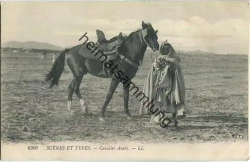 Scenes et Types - Cavalier Arabe