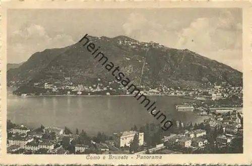 Como e Brunate - Panorama - Edition Brunner &c. Como