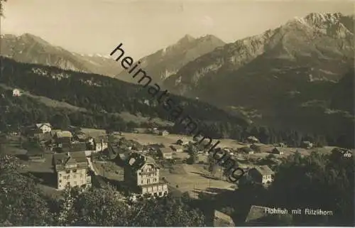 Hohfluh mit Ritzlihorn - Foto-AK - Verlag E. Goetz Luzern