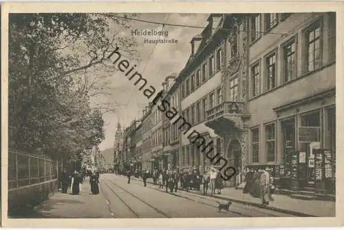 Heidelberg - Hauptstrasse 20er Jahre