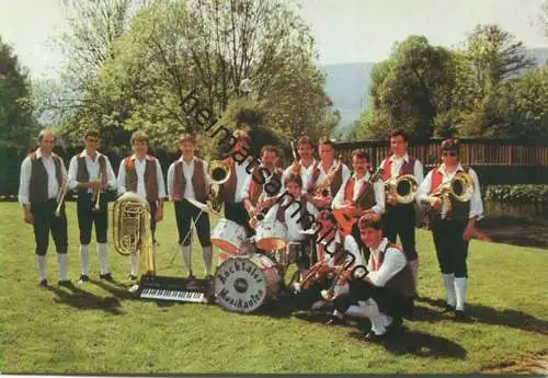 Aachtaler Musikanten - Rielasingen-Worblingen - AK Grossformat