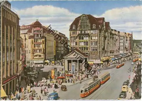 Hamburg - Mönckebergstrasse - Straßenbahn