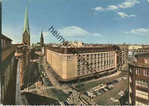 Hamburg - Mönckebergstrasse - Karstadt - Verlag Hans Andres Hamburg