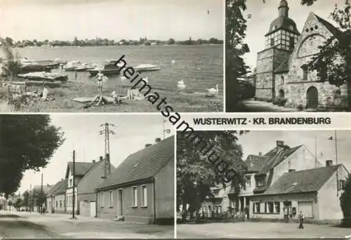 Wusterwitz - Foto-AK Grossformat - Verlag Bild und Heimat Reichenbach - gel. 1992