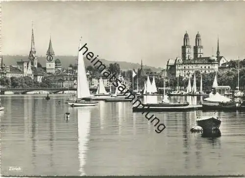 Zürich - Foto-AK Grossformat - Verlag Photoglob Wehrli AG Zürich
