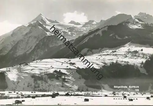 Skigelände Kaprun - Foto-AK Grossformat - Verlag Foto Pehnelt Kaprun