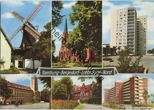 Hamburg-Bergedorf - Lohbrügge-Nord - Verlag Rud. Reher Hamburg