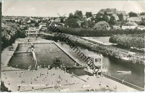 Hamburg-Bergedorf - Badeanstalt - Foto-Ansichtskarte - Verlag Rud. Reher Hamburg