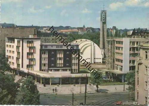 Berlin - Neue Kantstraße - Ignatiushaus mit St. Canisius-Kirche und Weskamm-Haus - AK Grossformat - Hans Andres Verlag B