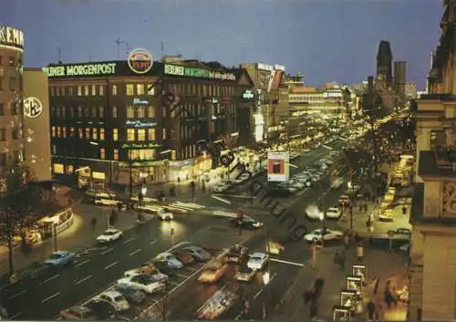 Berlin - Kurfürstendamm - AK Grossformat