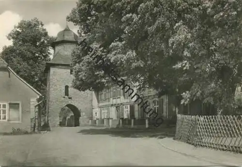 Stolberg - Am Ritterturm - Foto-AK Grossformat - Heldge-Verlag KG Köthen