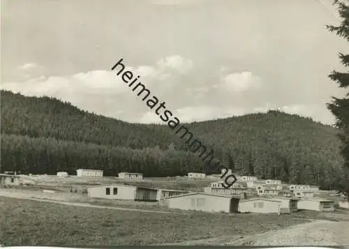 Hohenwartetalsperre - Zeltplatz Portenschmiede - Foto-AK Grossformat - Verlag VEB Bild und Heimat Reichenbach