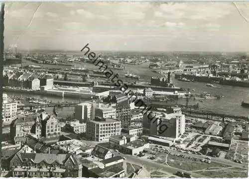 Hamburg - Hafen - Foto-Ansichtskarte - Verlag Hans Andres Hamburg