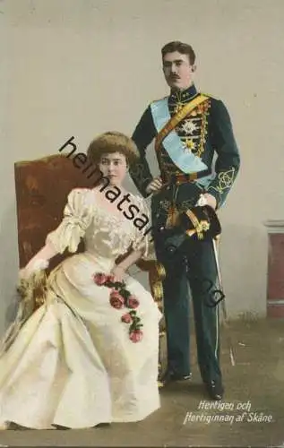 Schweden - Hertigen och Hertiginnan af Skane