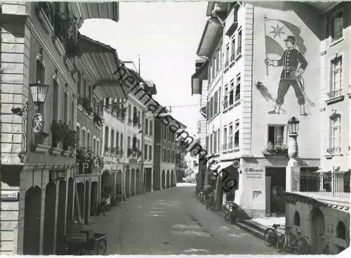 Thun - Hauptgasse - Foto-Ansichtskarte - Verlag H. Meier Thun