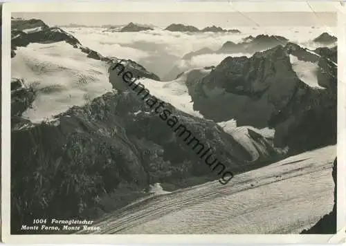 Fornogletscher - Foto-Ansichtskarte - Verlag Walter Risch Campfer