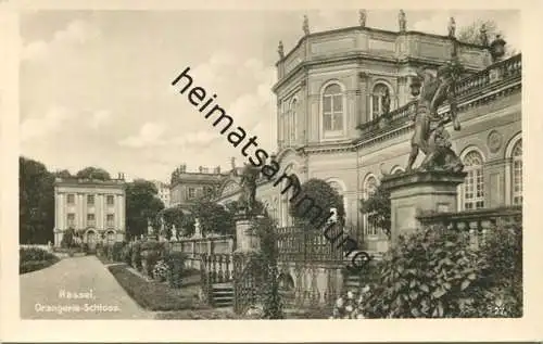 Kassel - Orangerie-Schloss - Foto-AK - Verlag Trinks & Co. Leipzig