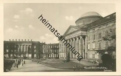 Kassel-Wilhelmshöhe - Schloss - Foto-AK - Verlag Trinks & Co. Leipzig