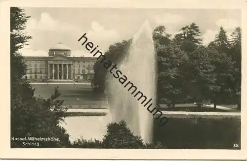 Kassel-Wilhelmshöhe - Schloss - Foto-AK - Verlag Trinks & Co. Leipzig