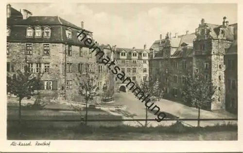 Kassel - Renthof - Foto-AK - Verlag Bruno Hansmann Kassel