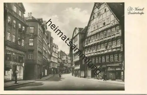 Kassel - Brüderstraße - Foto-AK - Verlag Bruno Hansmann Kassel