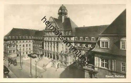 Kassel - Rathaus - Foto-AK - Verlag Trinks & Co. Leipzig
