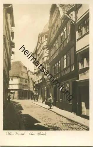 Kassel - Am Brink - Foto-AK - Verlag Bruno Hansmann Kassel