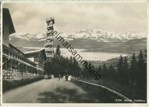 Zürich - Uetliberg - Foto-Ansichtskarte - Verlag Wilhelm Pleyer Zürich