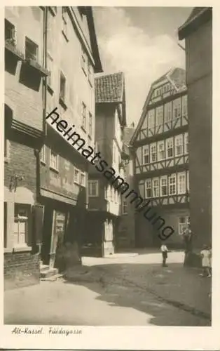 Kassel - Fuldagasse - Foto-AK - Verlag Bruno Hansmann Kassel