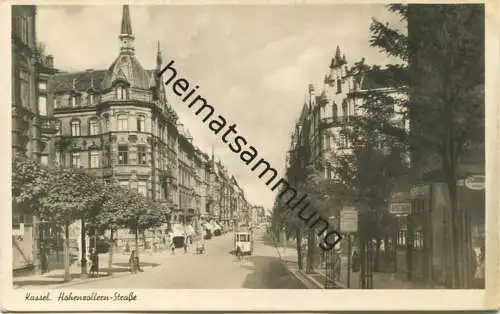 Kassel - Hohenzollern Straße - Foto-AK - Verlag Bruno Hansmann Kassel