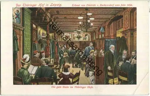 Leipzig - Der Thüringer Hof - Die gute Stube