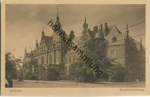 Leipzig - Buchhändlerhaus - Verlag Fischer & Wittig Leipzig