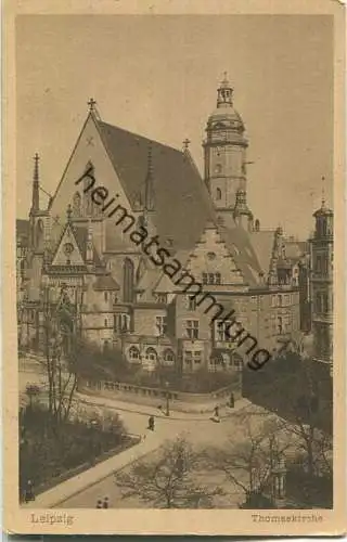Leipzig - Thomaskirche - Verlag Fischer & Wittig Leipzig