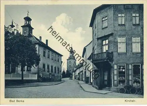 Bad Berka - Kirchstrasse 30er Jahre