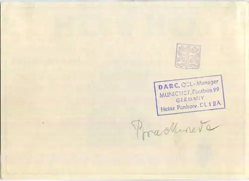 QSL - QTH - Funkkarte - OH6OH - Finland - Gamlakarleby - 1949