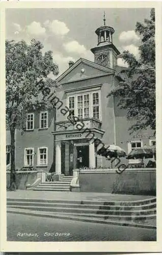 Bad Berka - Rathaus - Verlag Kränzlin Bad Berka 30er Jahre