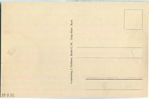 Rauen bei Fürstenwalde - Steinerner Tisch - Markgrafenstein - Verlag J. Goldiner Berlin 30er Jahre