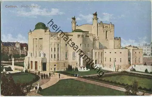 Cottbus - Stadttheater 30er Jahre - Verlag Hermann Striemann Cottbus