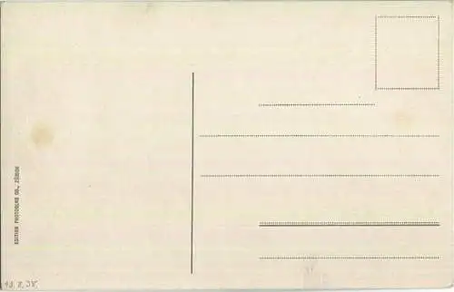 Jungfraubahn-Bahnhof - Eigergletscher - Edition Photoglob Zürich 30er Jahre